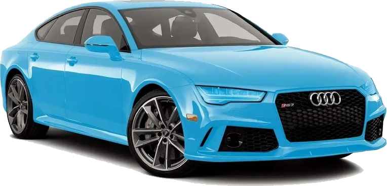 Diagrama de áreas de cobertura do PPF automotivo